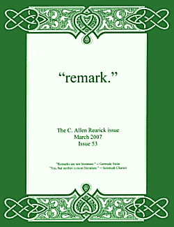 remark poetry, issue 53